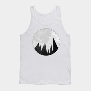 Negative Moon - Geometric & Polygon Tank Top